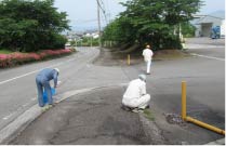 地域のゴミ拾い：イメージ