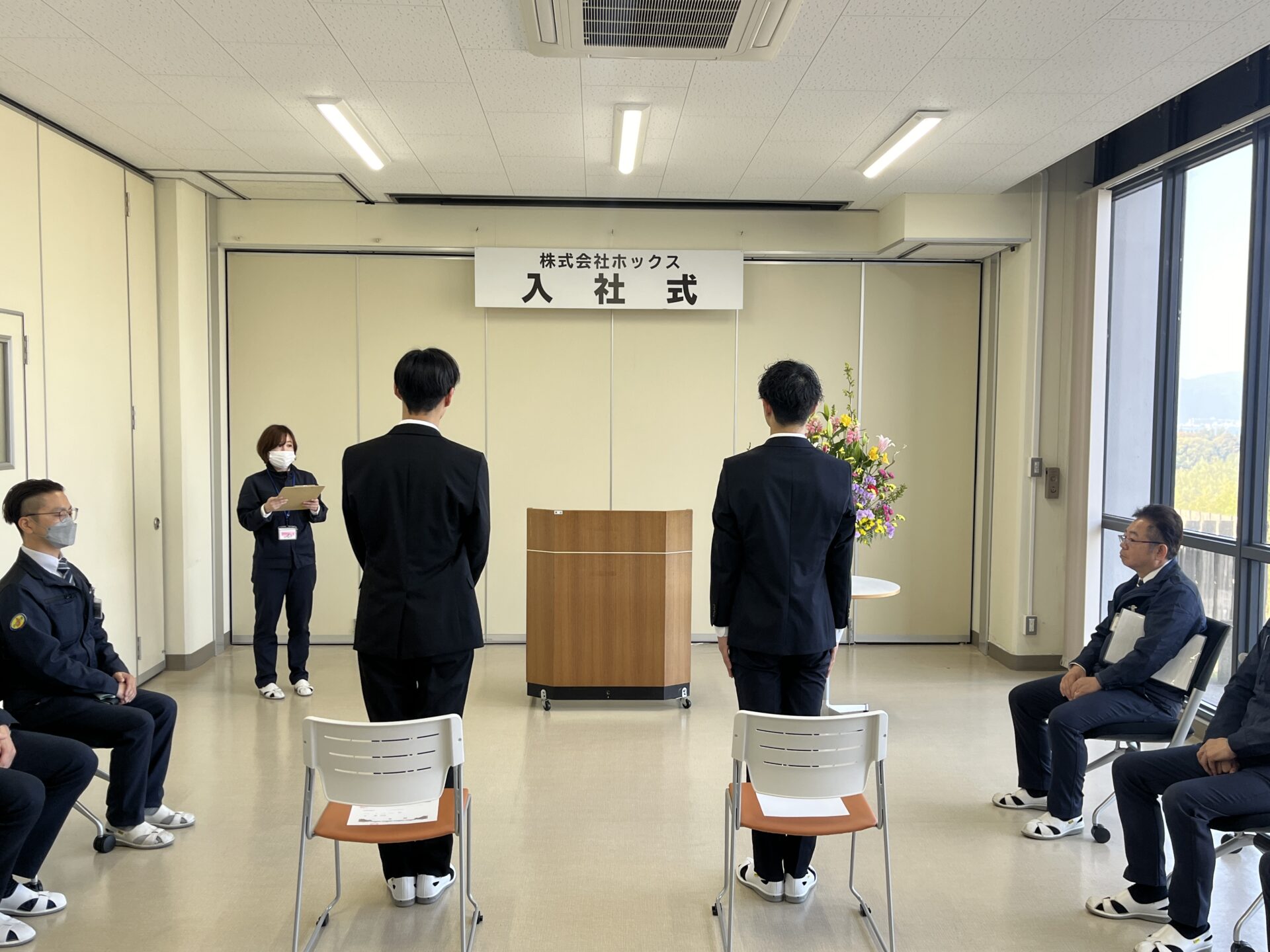 2024年度　入社式を執り行いました