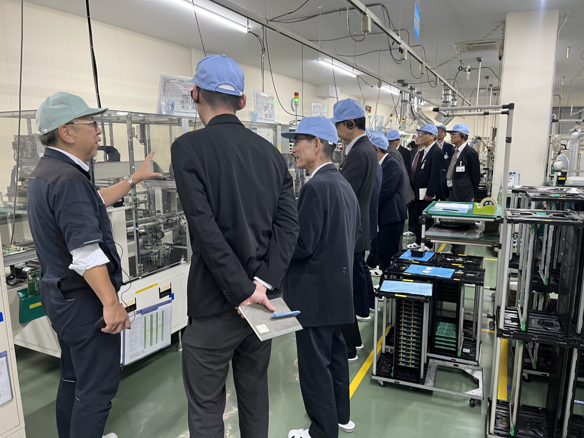 京都工業会 品質保証懇話会様が工場見学に来社されました