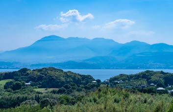 工場から別府湾を望む：イメージ