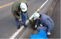 地域のゴミ拾い：イメージ