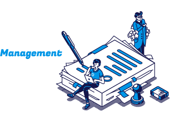 管理スタッフ：イラスト