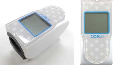 パネル：グレー（ドット柄）