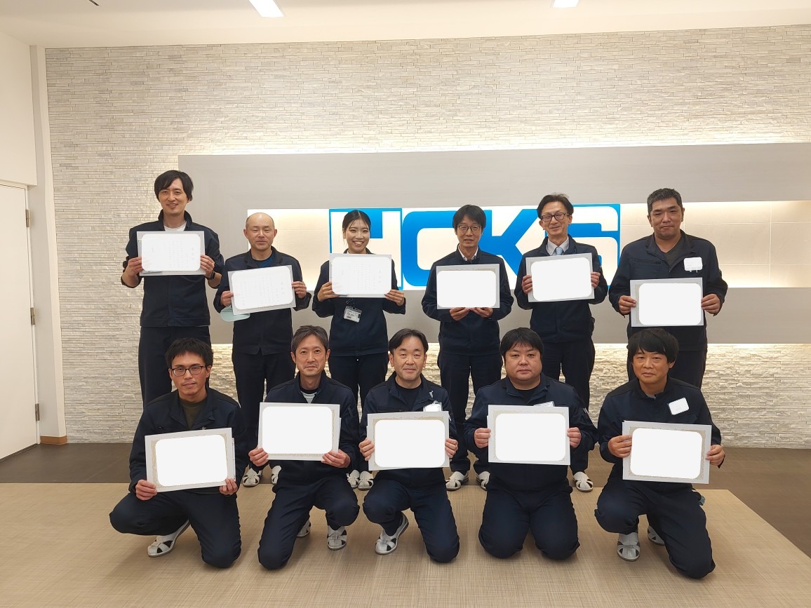 永年勤続表彰を行いました